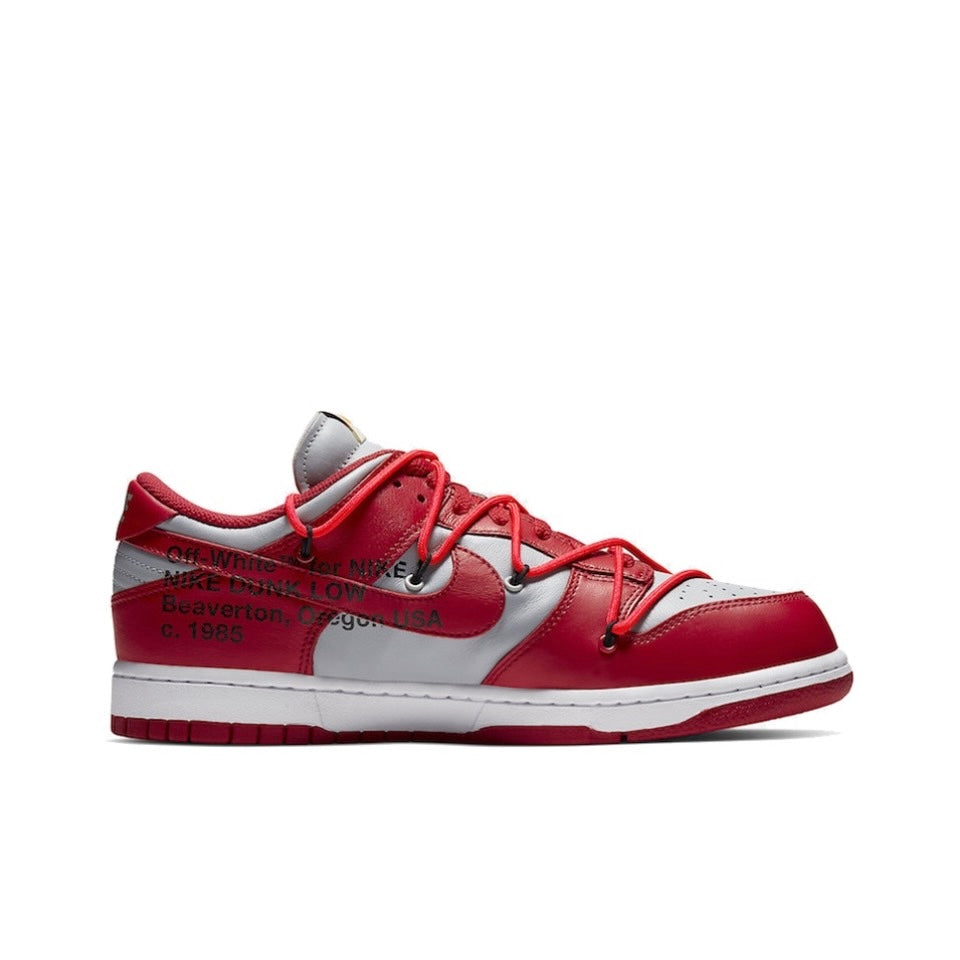 Nike Dunk Low Off-White University Red