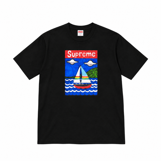 Supreme Sailboat Tee Black (20SS) product image