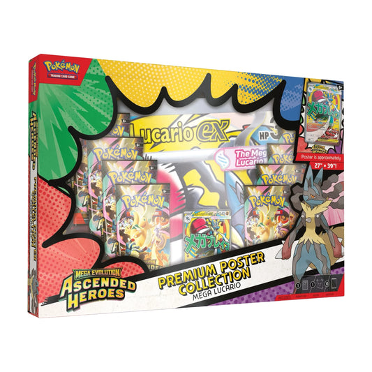 Pokemon TCG Mega Evolution - Ascended Heroes Premium Poster Collection