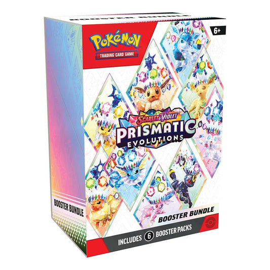 Pokémon Scarlet & Violet Prismatic Evolutions Booster Bundle