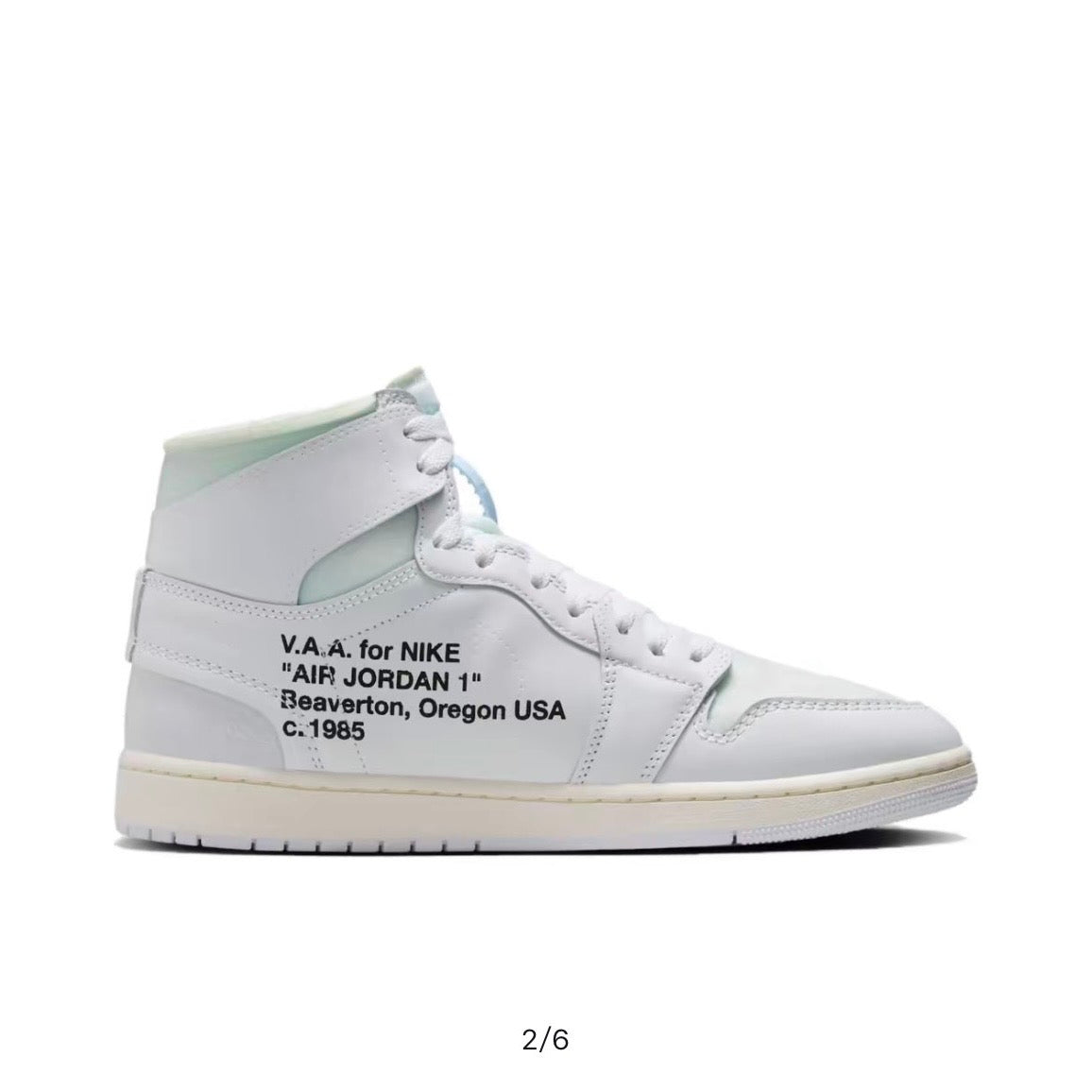 Jordan 1 Retro High Virgil Abloh Archive Alaska OFF-WHITE VAA