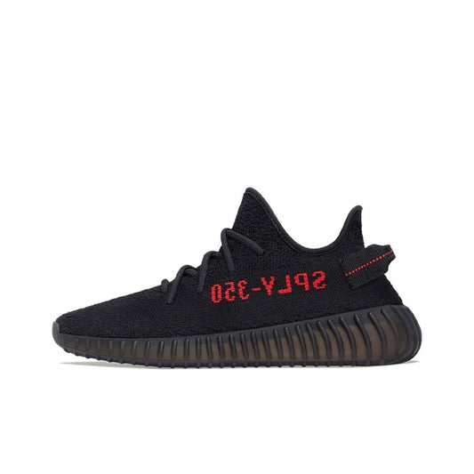 adidas Yeezy Boost 350 V2 Black Red Bred (2020) pre-owned US10