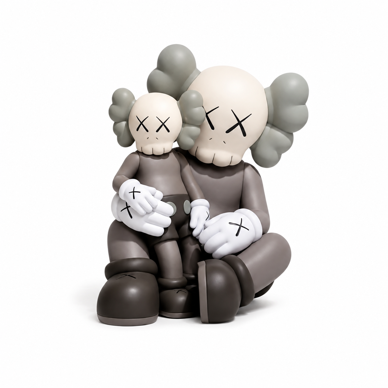 KAWS Holiday Changbai Mountain Vinyl Figure Brown