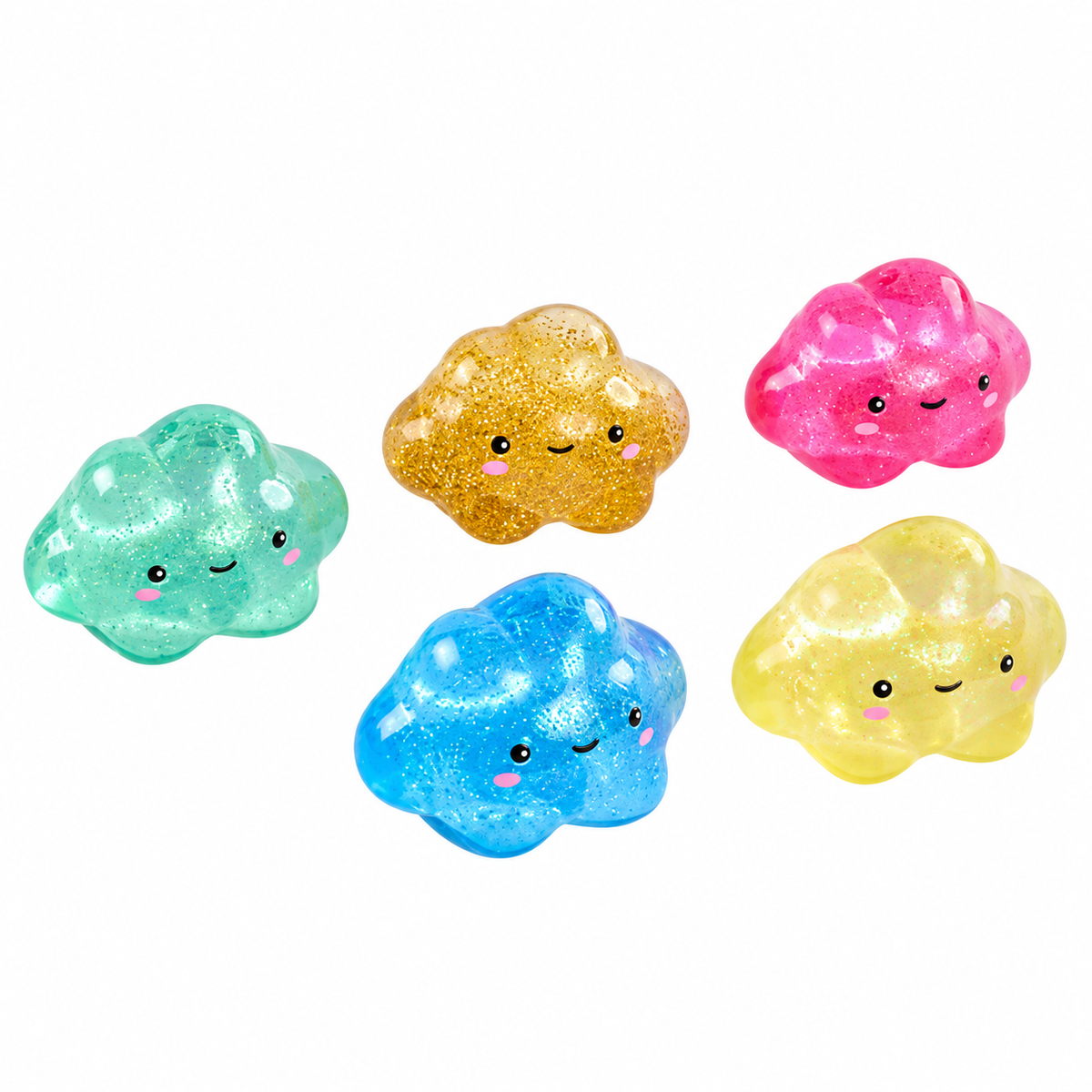 J'adore Glitter Cloud Squishy