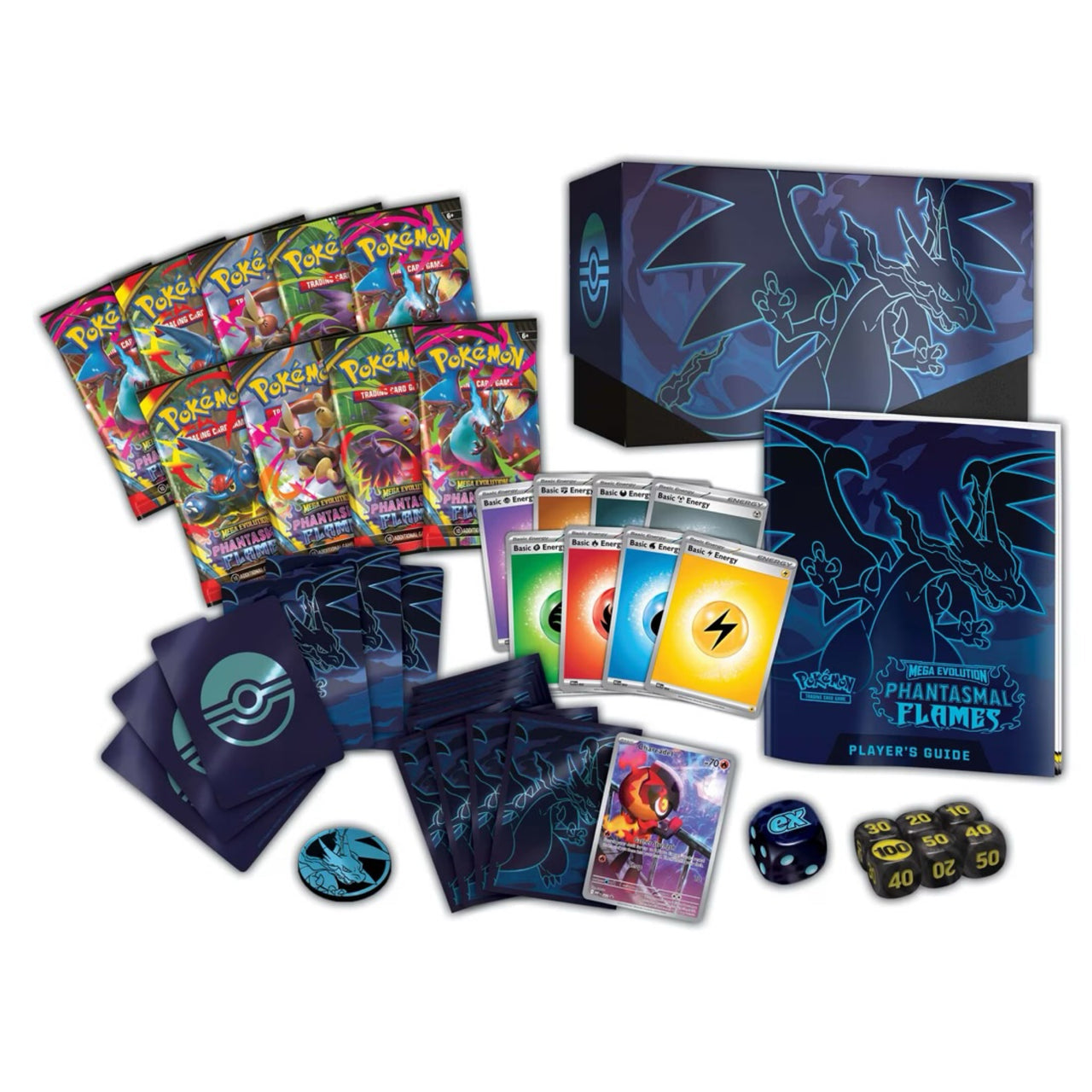 Pokemon TCG: 'Mega Evolutions Phantasmal Flames' Elite Trainer Box