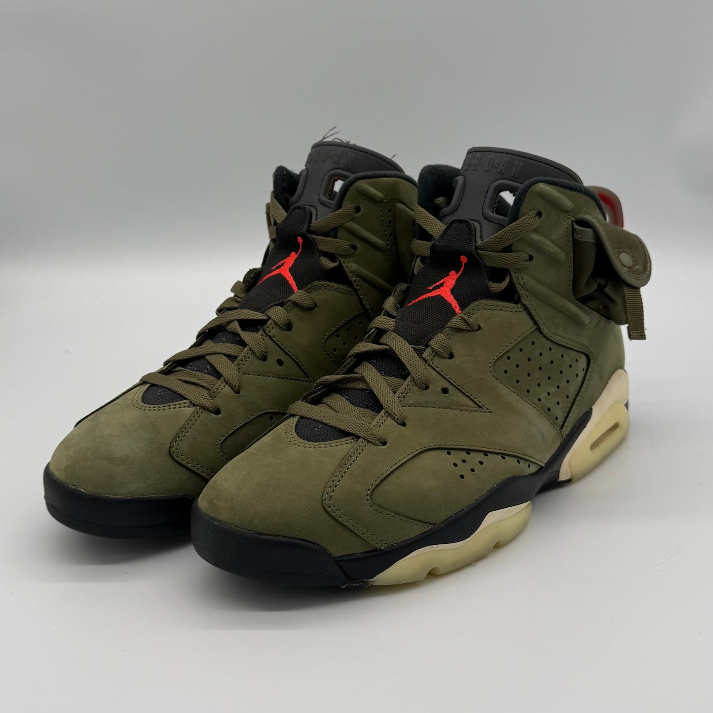 Jordan 6 Retro Travis Scott Olive Pre-owned US11