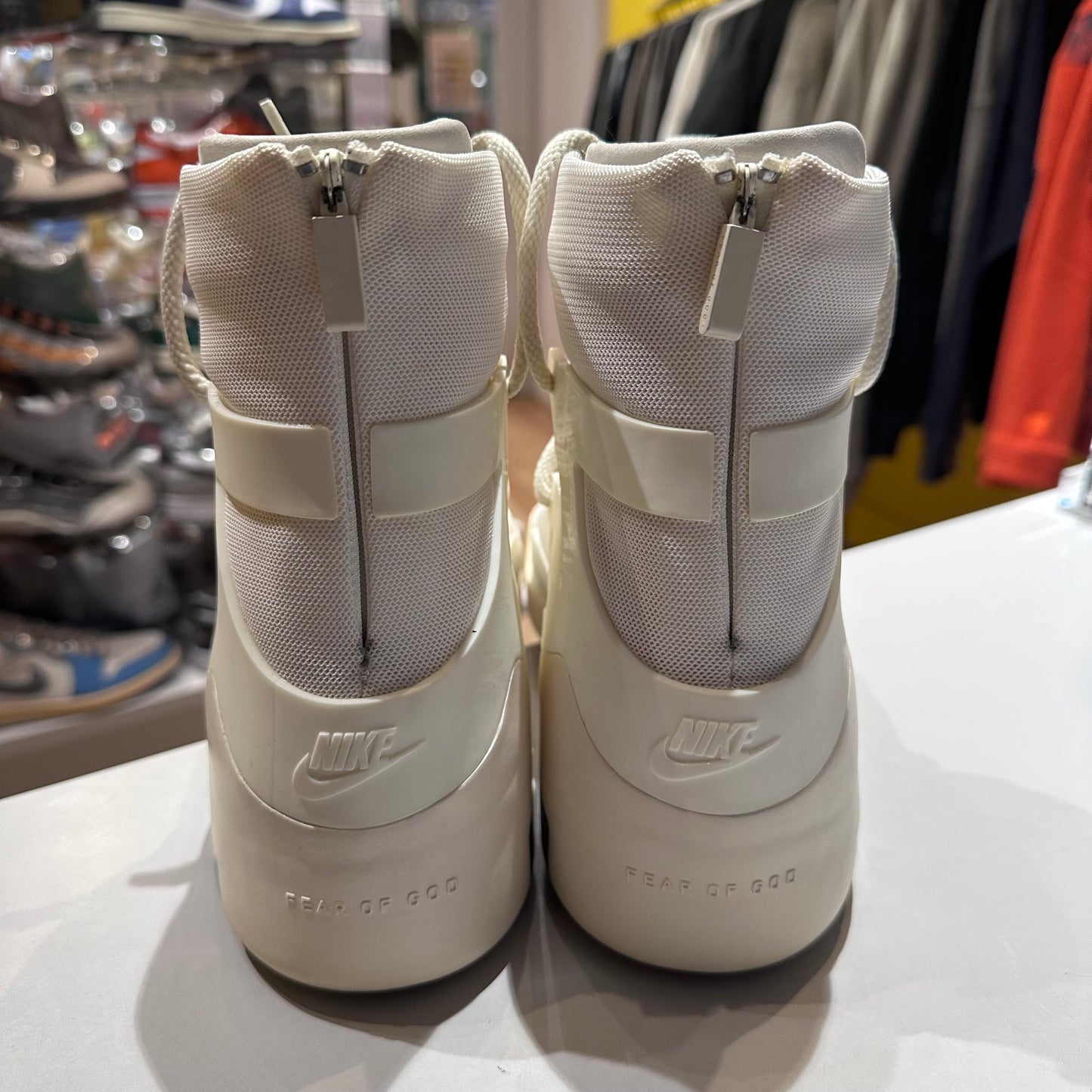 Nike Air Fear Of God 1 Sail Black Pre-owned US 11