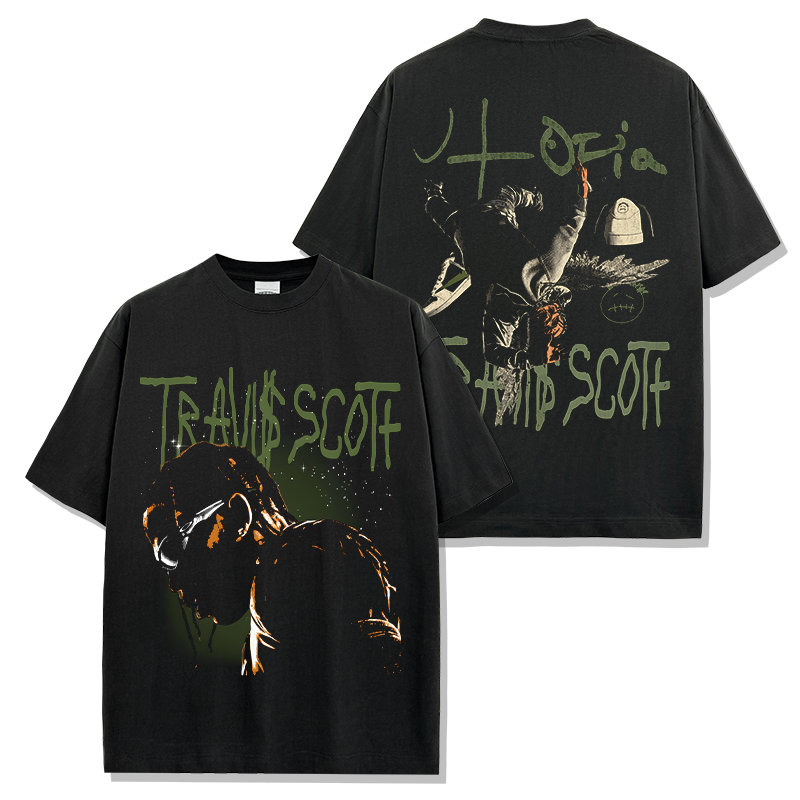 Travis Scott Vintage Tee Engineered by The Archive Store Black