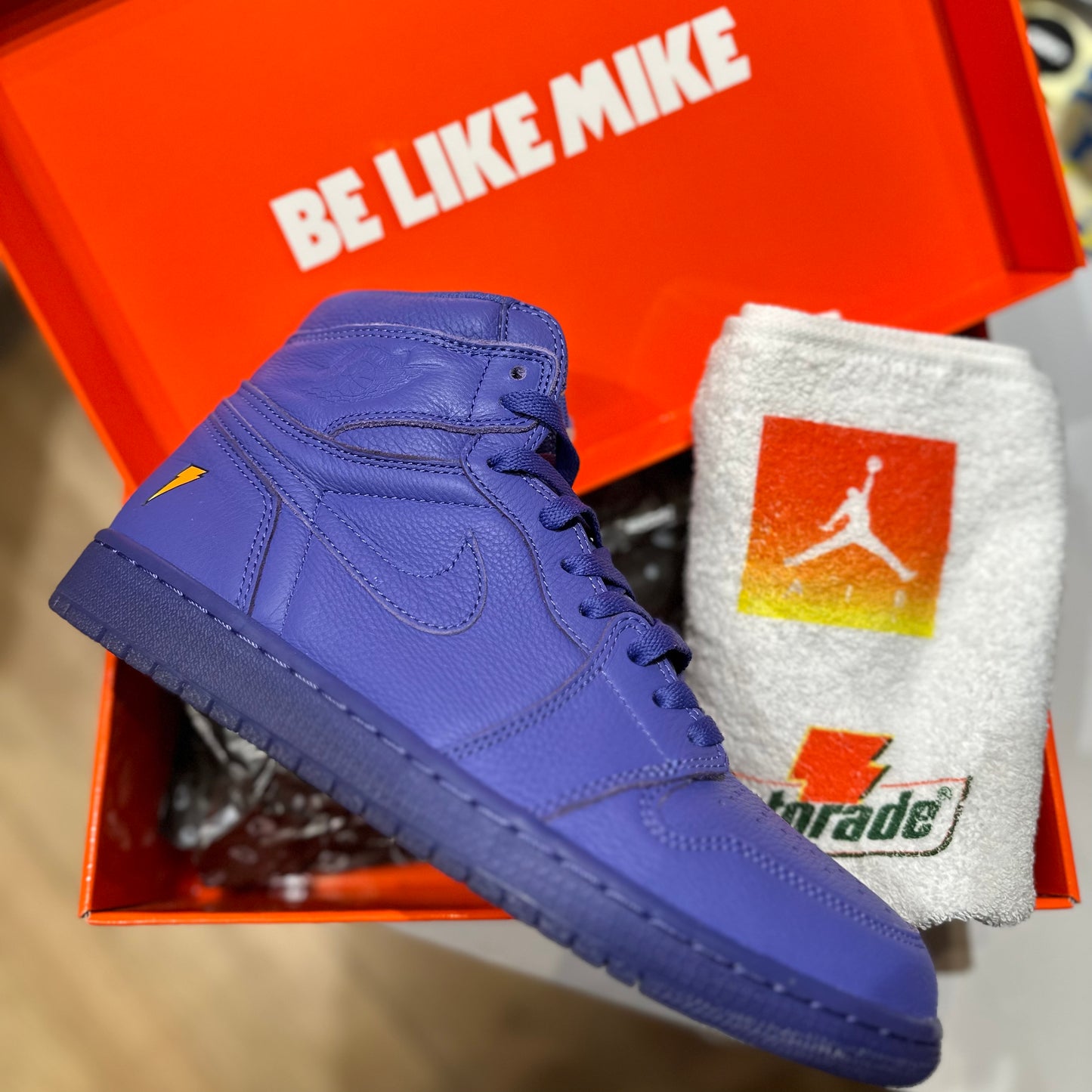 Jordan 1 Retro High Gatorade Rush Violet Pre-Owned