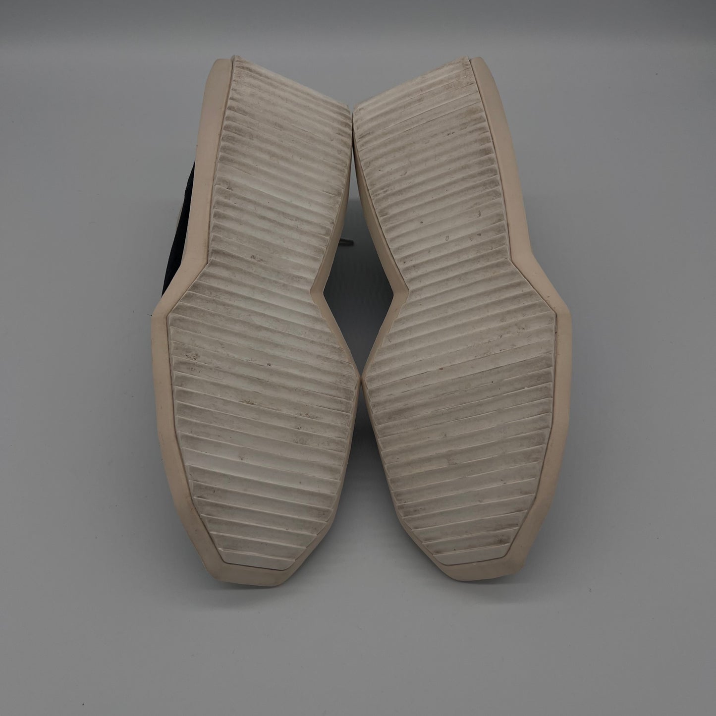 Rick Owens x Adidas Tech Runner White Blackk-Prek-owned US9