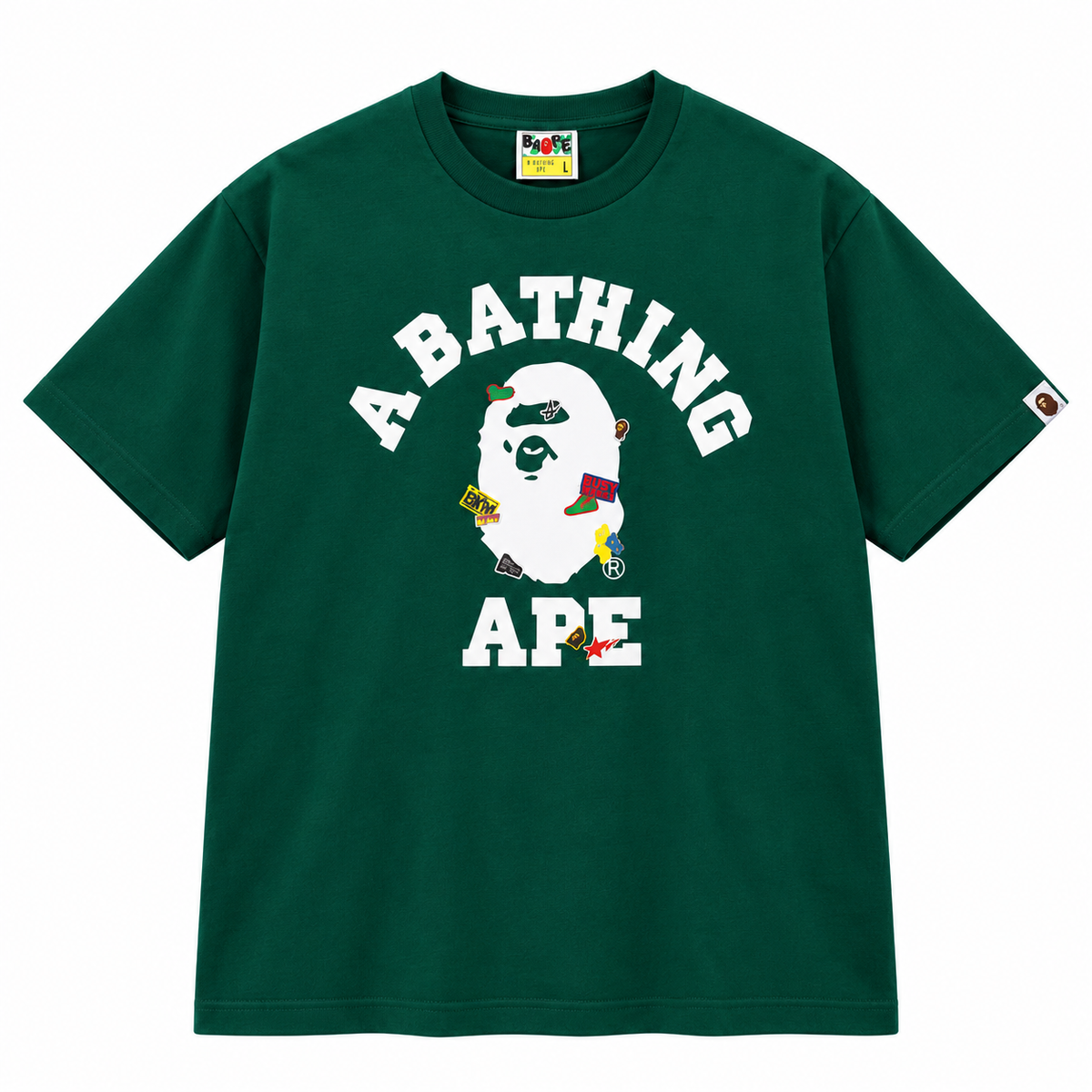 BAPE Sticker College Relaxed Fit Tee (26SS)