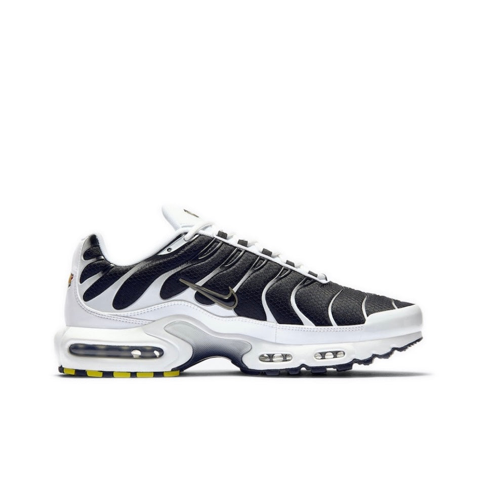 Nike Air Max Plus White Black Metallic Pewter