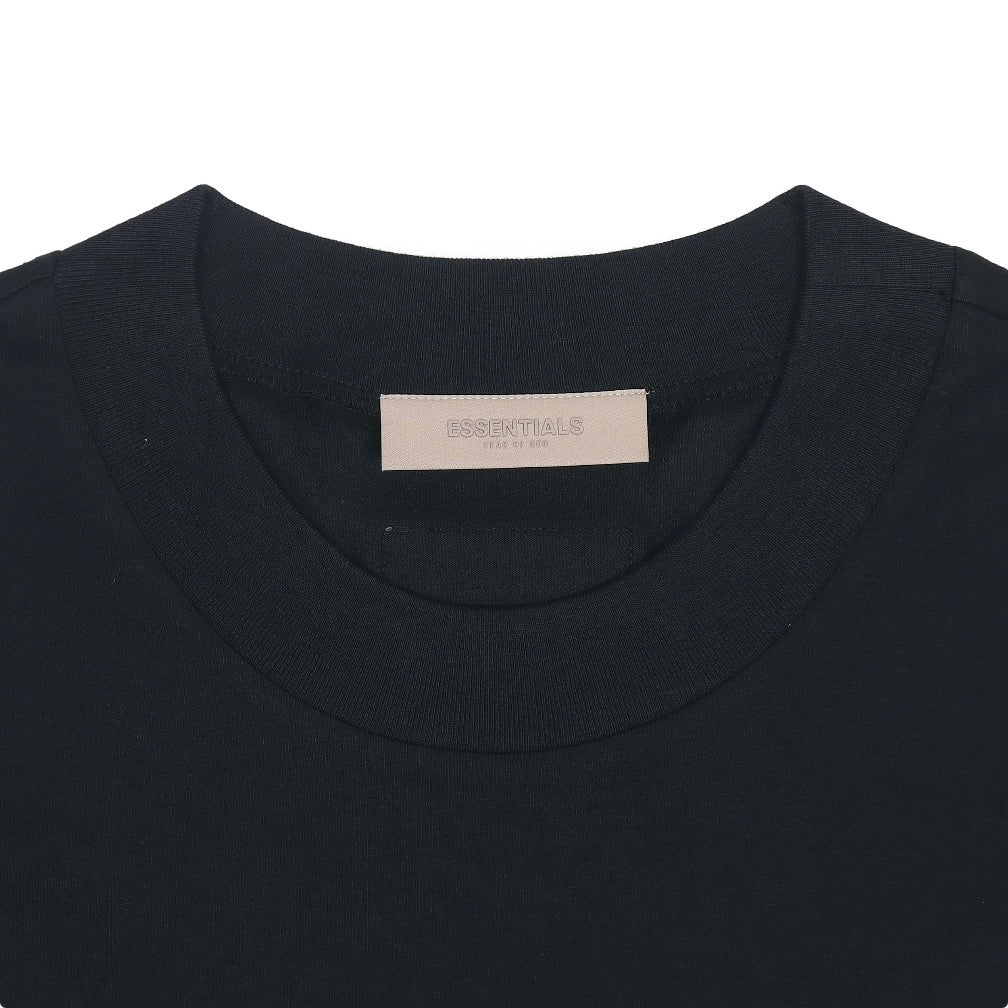 Fear of God Essentials SS22 Tee Stretch Limo Logo Black