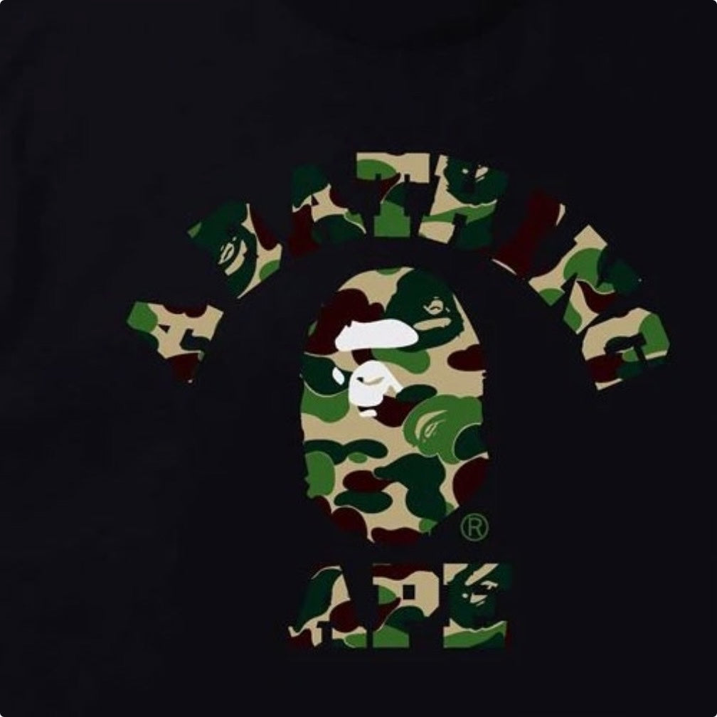 BAPE SS23 Camo Black T Shirt