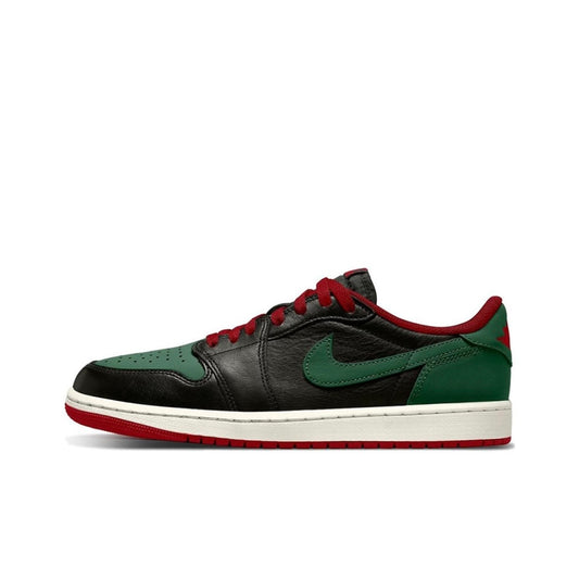 Air Jordan 1 Low OG "Black/Gorge Green"