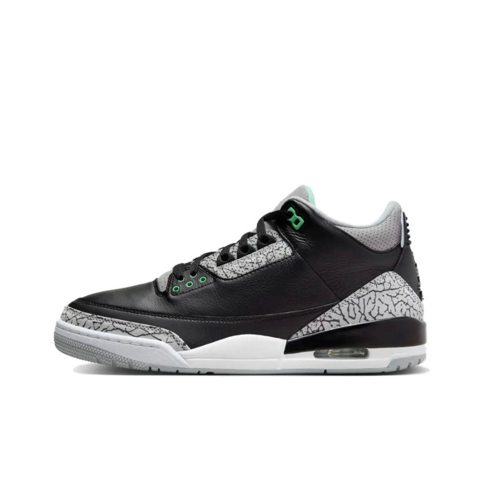 Jordan 3 Retro Green Glow