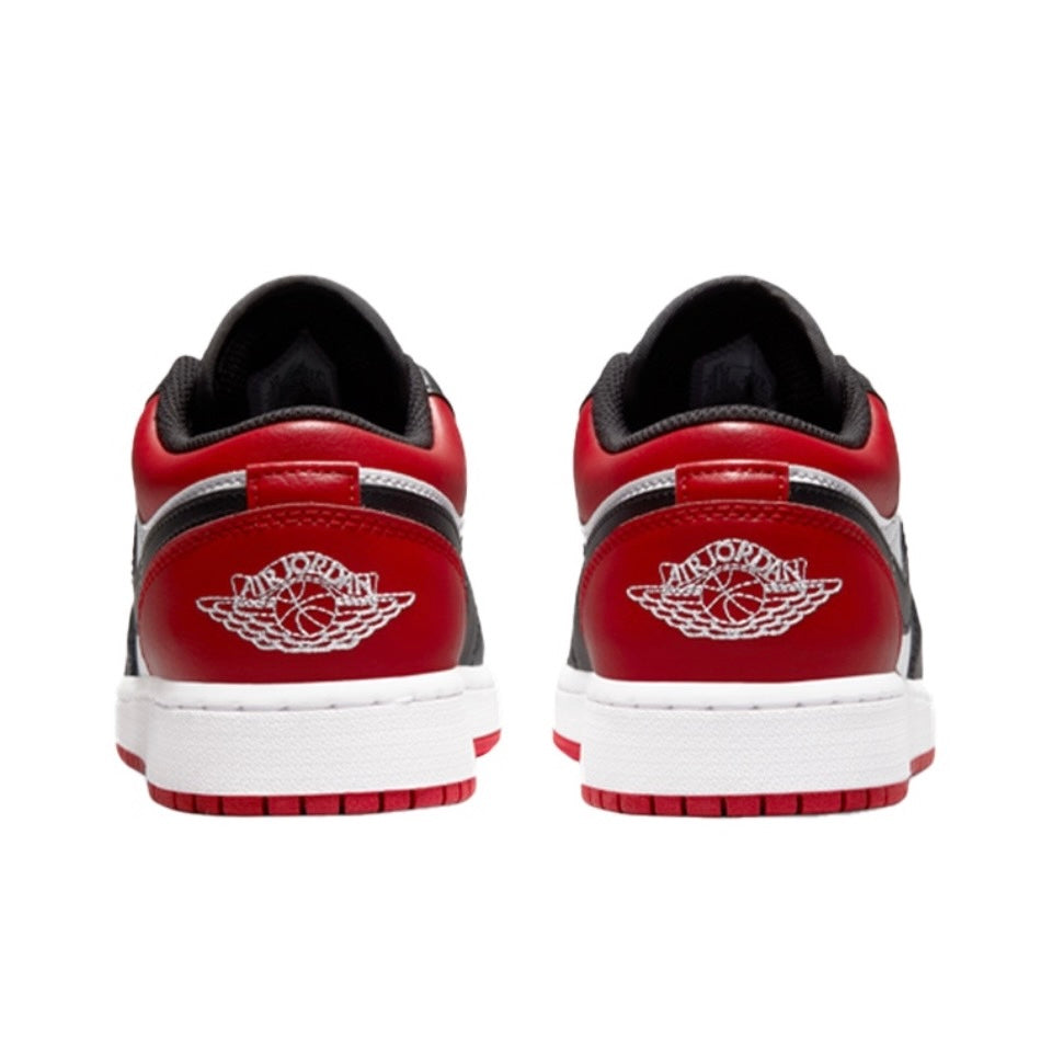 Jordan 1 Low Bred Toe (GS)