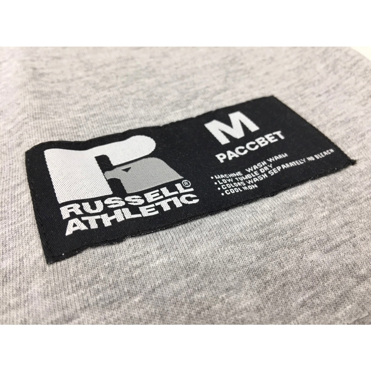 PACCBET Rassvet Russell Athletic Gosha Rubchinskiy Printed Woven Tee Grey