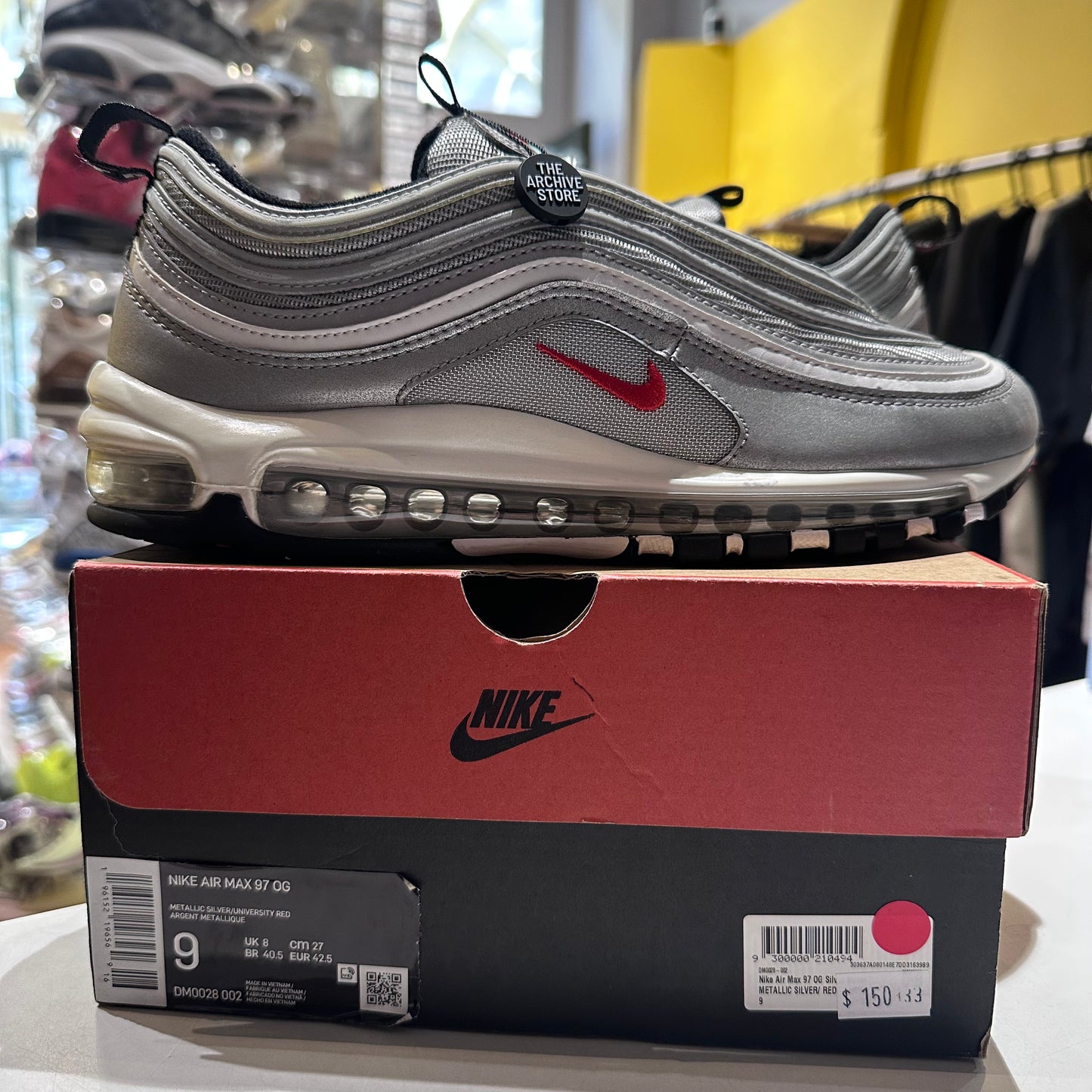 Air Max 97 OG Silver Bullet Pre-owned US 9