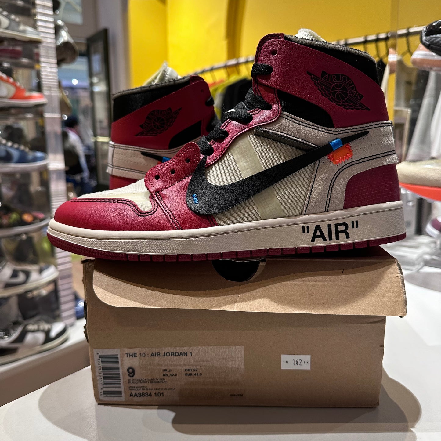 Jordan 1 Retro High Off-White Chicago Pre-owned US 9