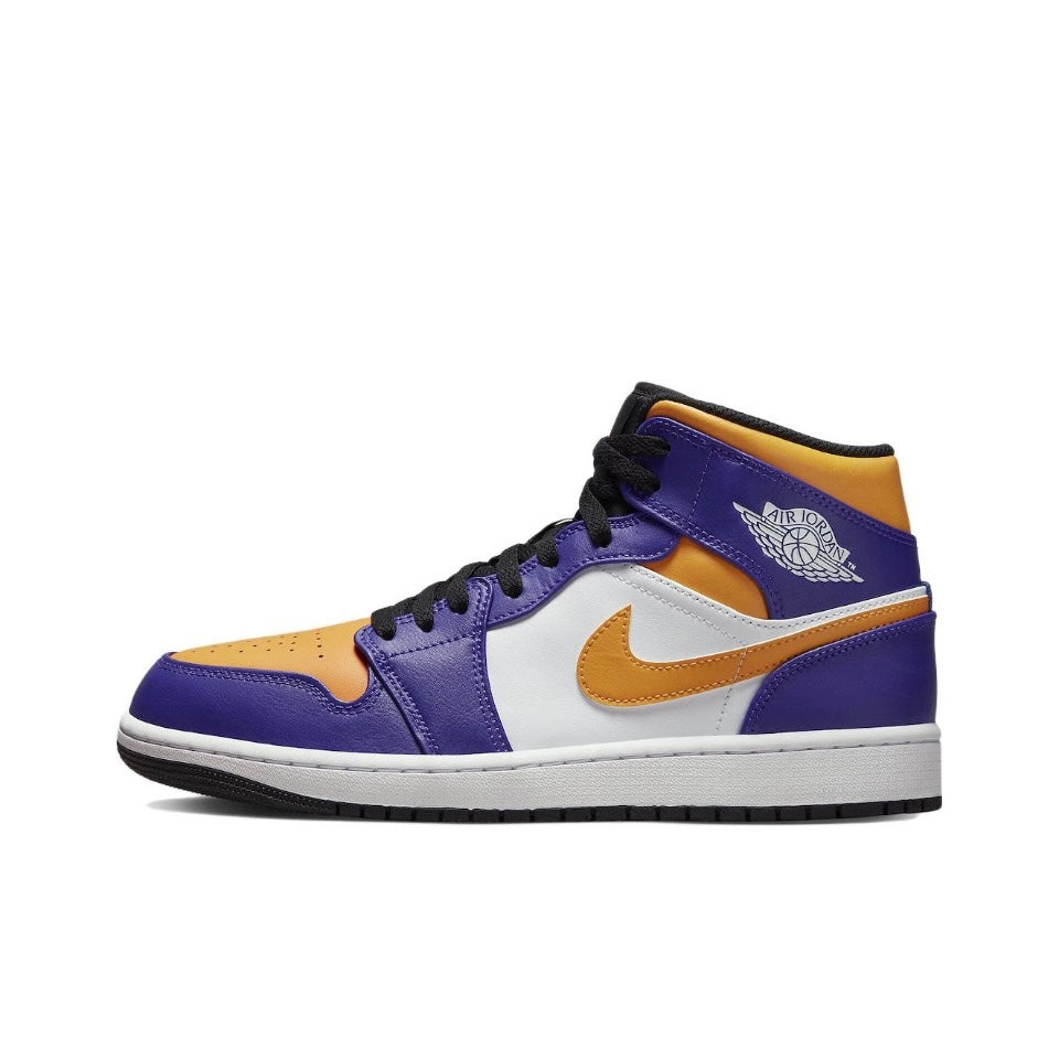 Jordan 1 Mid Lakers (2022)