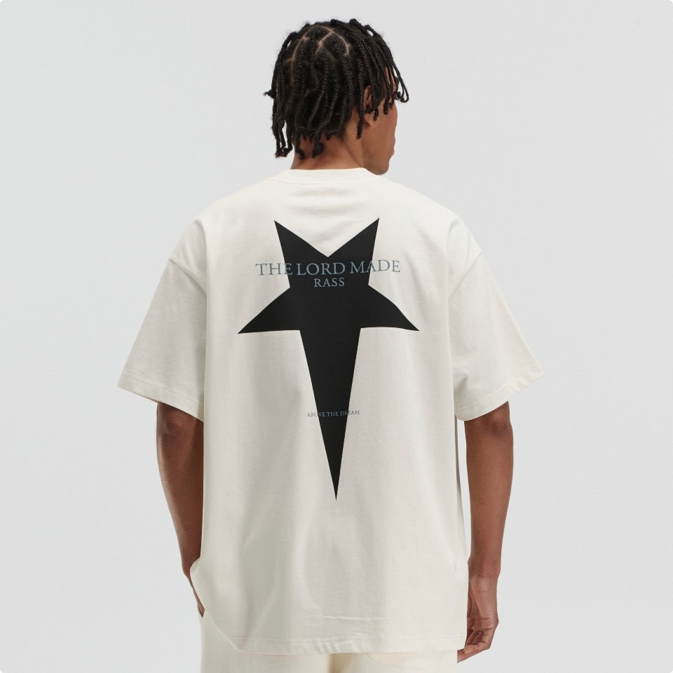 Rass Star Logo Tee Off-white