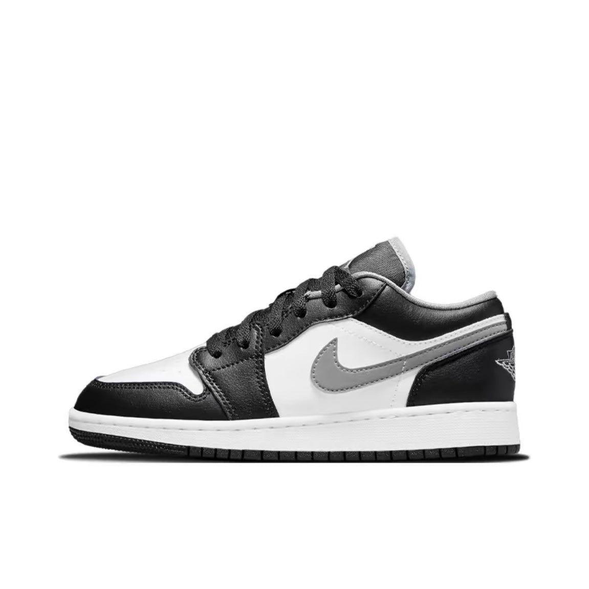 Jordan 1 Low Black White Grey (GS)