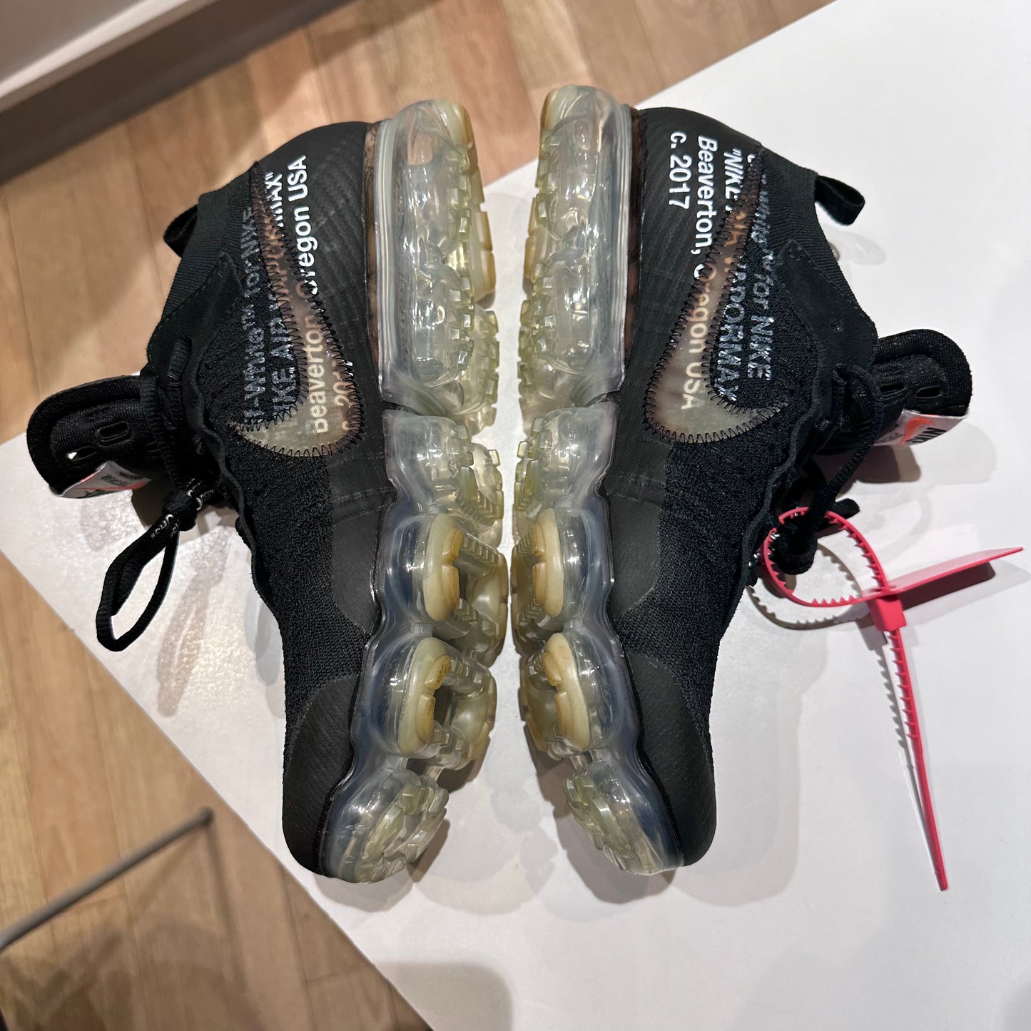 Nike Air VaporMax Off-White Black (2018) Pre-owned US11