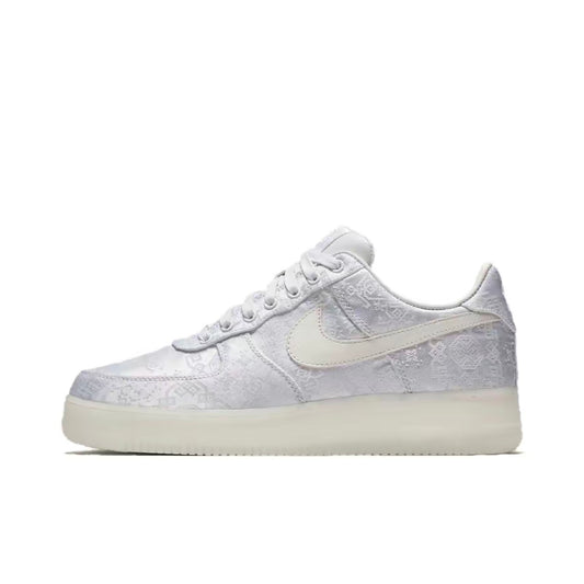 Nike Air Force 1 Low CLOT 1WORLD WHITE SILK(2018)
