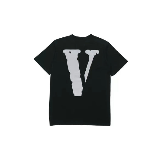 VLONE 3M Reflective Logo Tee Black