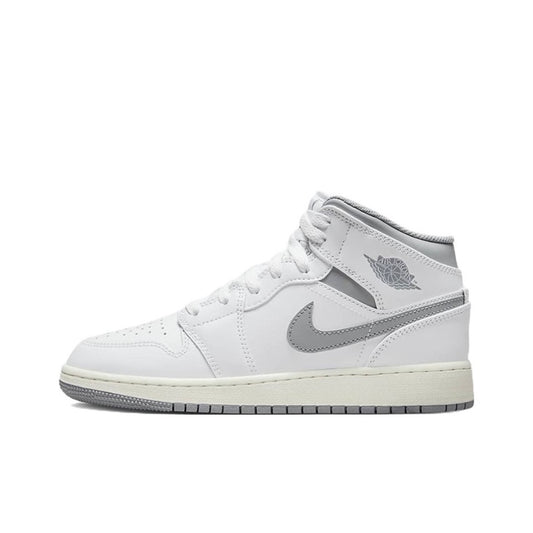 Air Jordan 1 Mid Neutral Grey (GS)