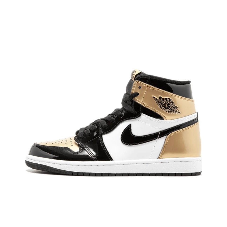 Jordan 1 Retro High NRG Patent Gold Toe