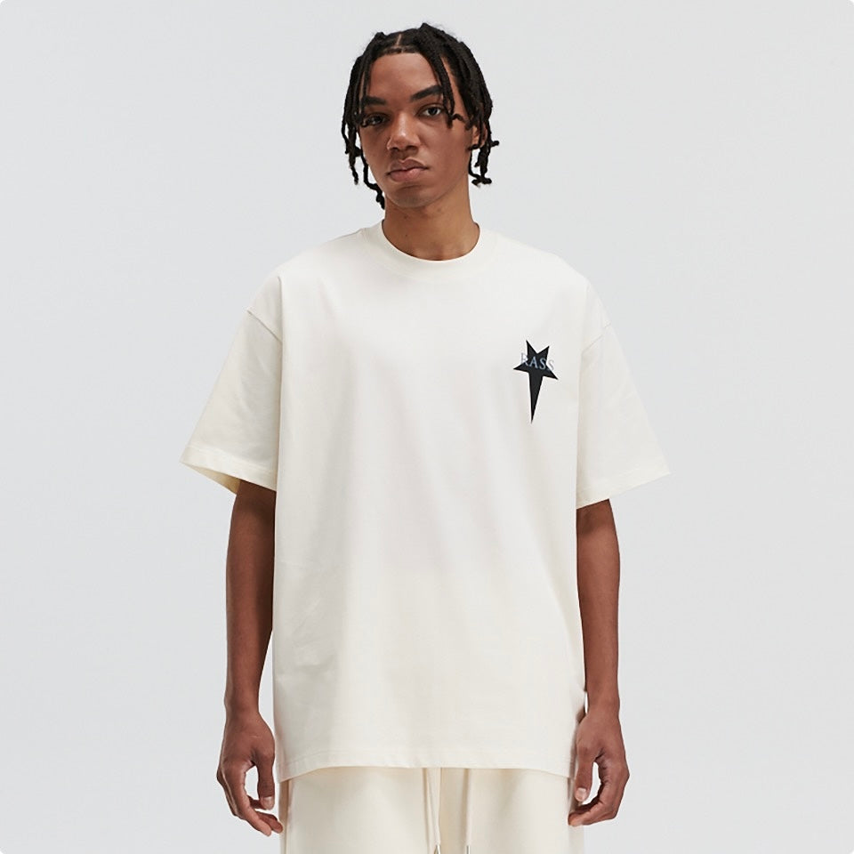 Rass Star Logo Tee Off-white