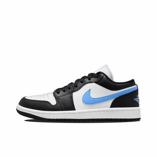 Jordan 1 Low Black University Blue White  Pre-owned M US10