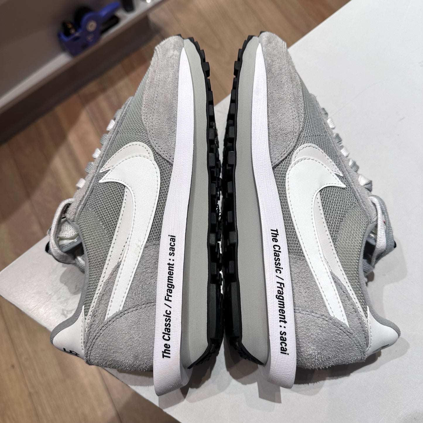 Nike LD Waffle SF sacai Fragment Grey Pre-owned US9.5