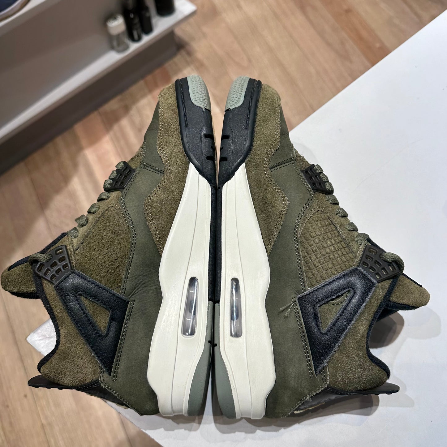 Jordan 4 Retro SE Craft Medium Olive Pre-owned US 7