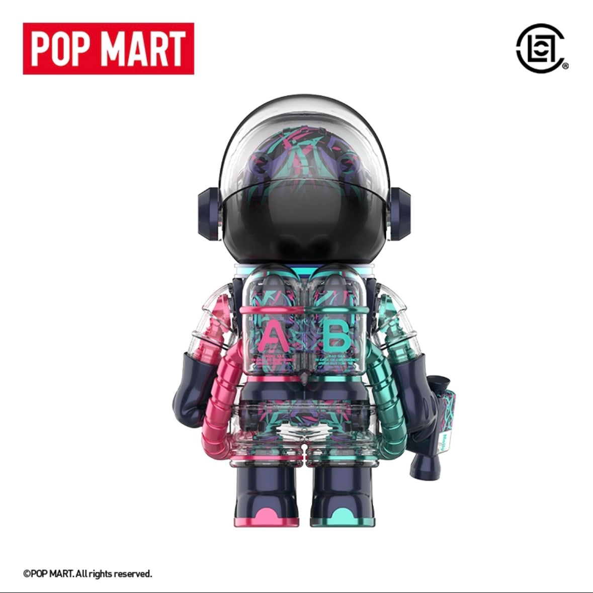 Pop Mart Mega Space Molly Clot - Magenta Alinegra 400%