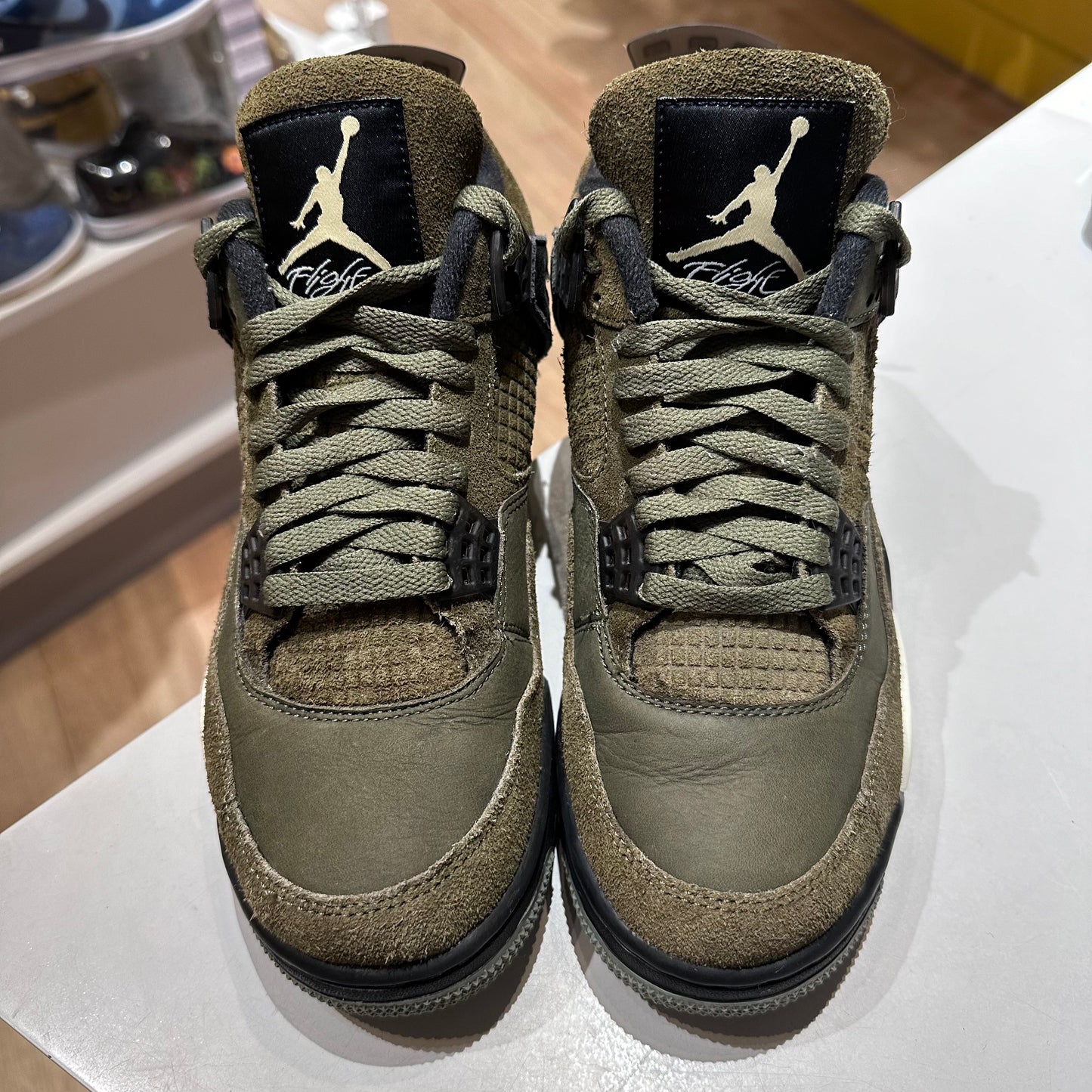 Jordan 4 Retro SE Craft Medium Olive Pre-owned US 7