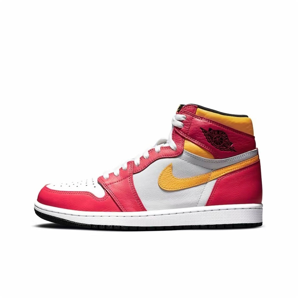 Jordan 1 Retro High OG Light Fusion Red Pre-owned US 8.5