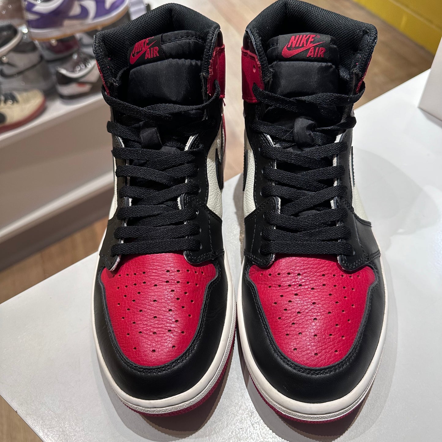 Jordan 1 Retro High Bred Toe Pre-owned US 11