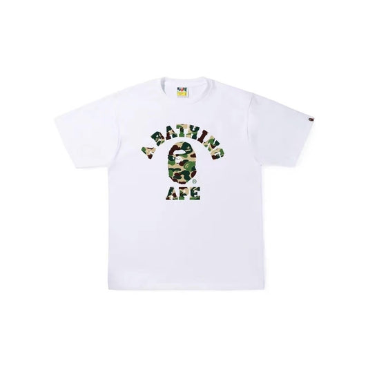 BAPE FW22 1st Camo College Tee White