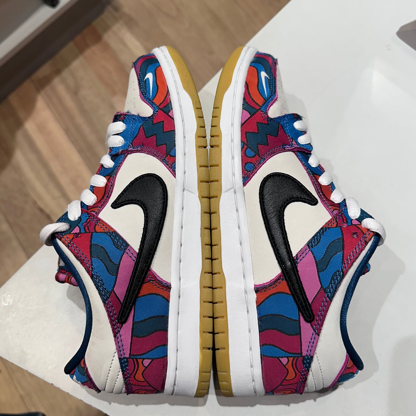 Nike SB Dunk Low Pro Parra Abstract Art (2021) Pre-owned US 7.5