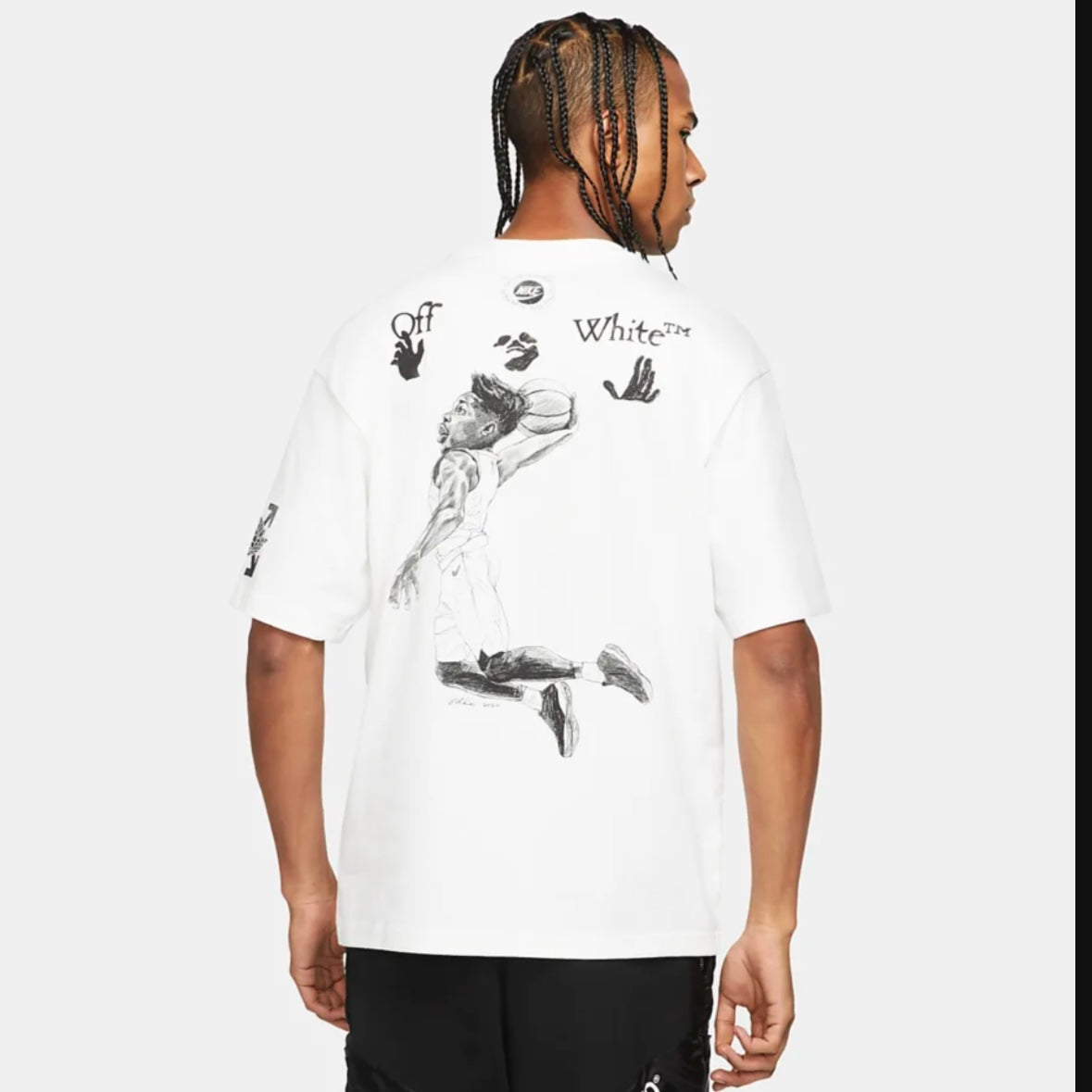 Off-White x Jordan T-shirt White