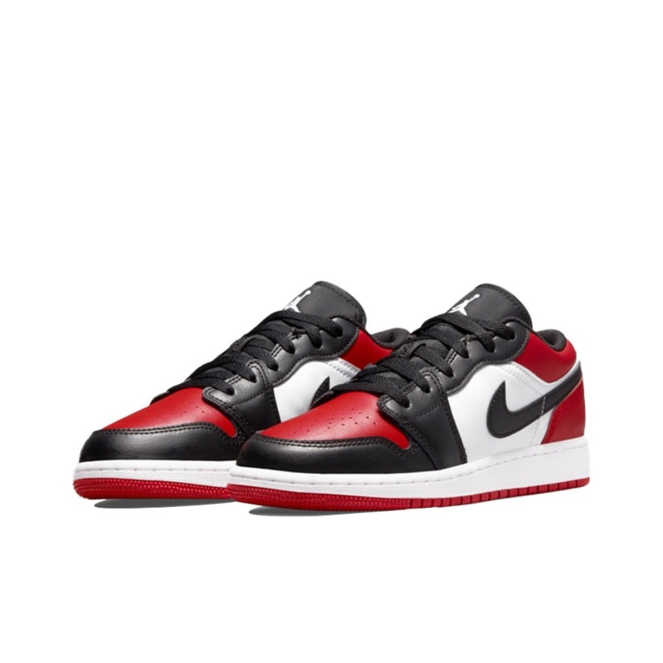 Jordan 1 Low Bred Toe (GS)