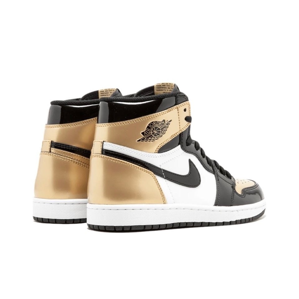 Jordan 1 Retro High NRG Patent Gold Toe