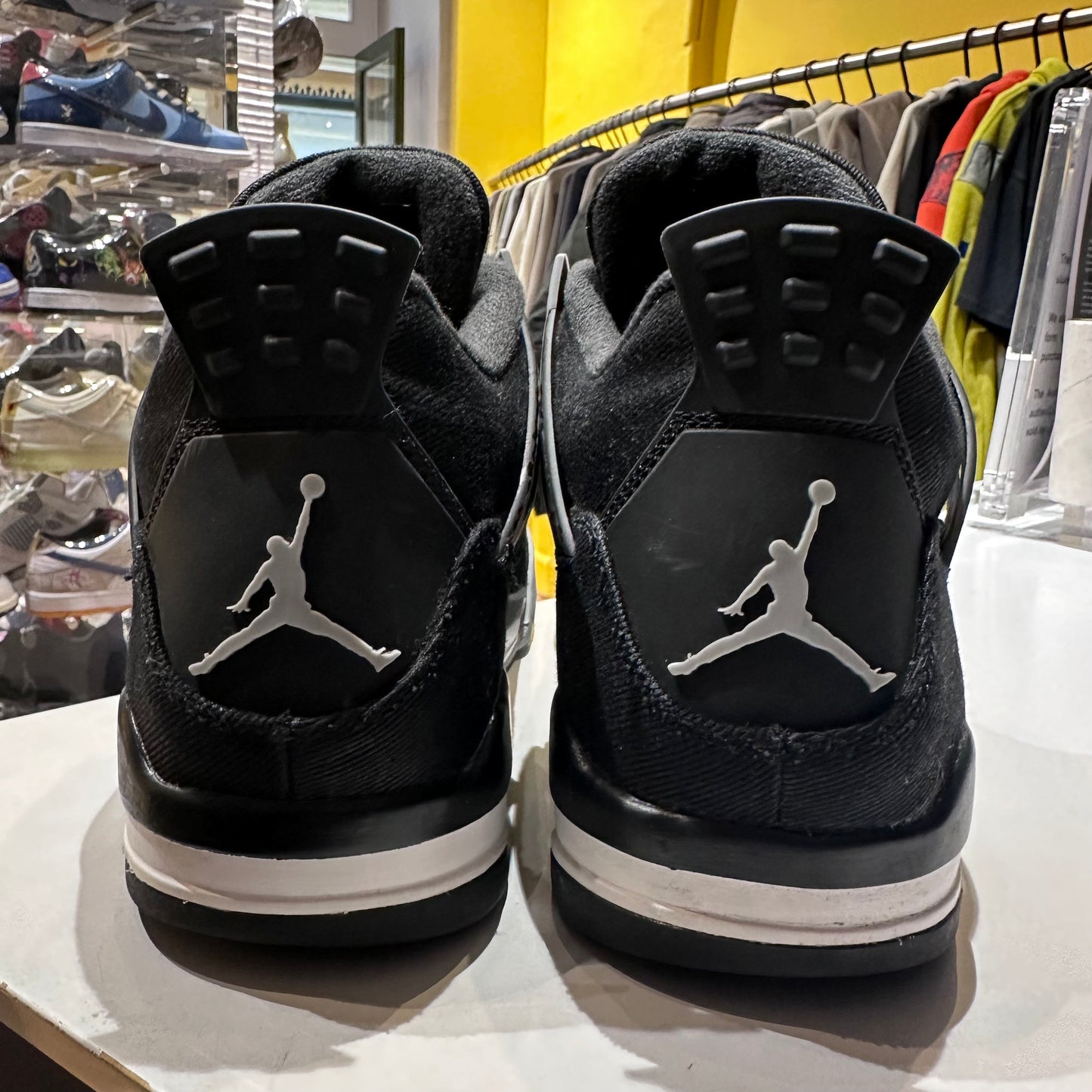 Jordan 4 Retro SE Black Canvas Pre-owned US12