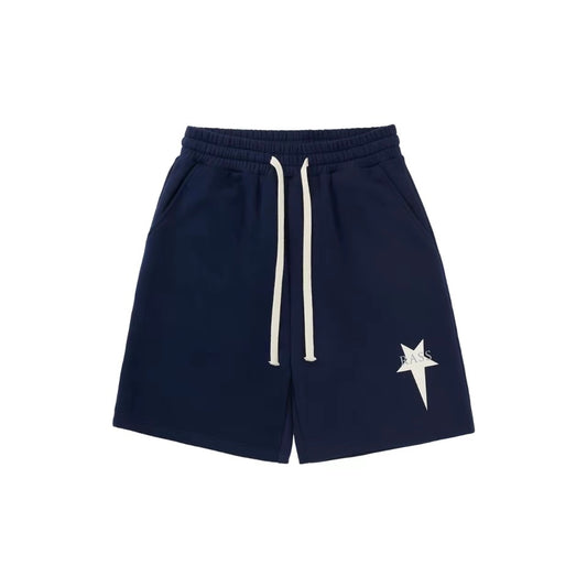 Rass Star Logo Shorts Navy