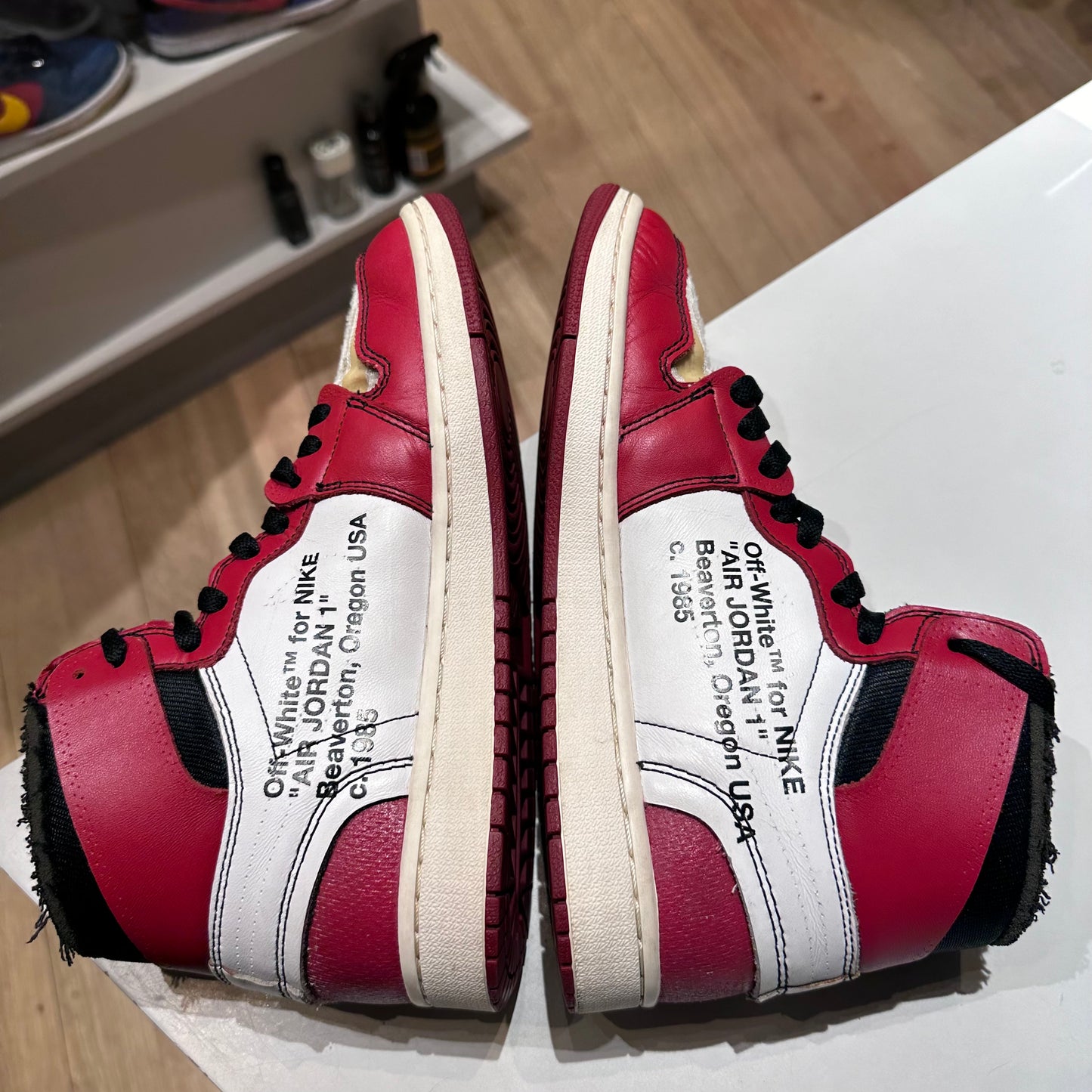 Jordan 1 Retro High Off-White Chicago Pre-owned US 8.5