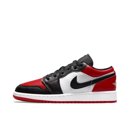 Jordan 1 Low Bred Toe  (GS)
