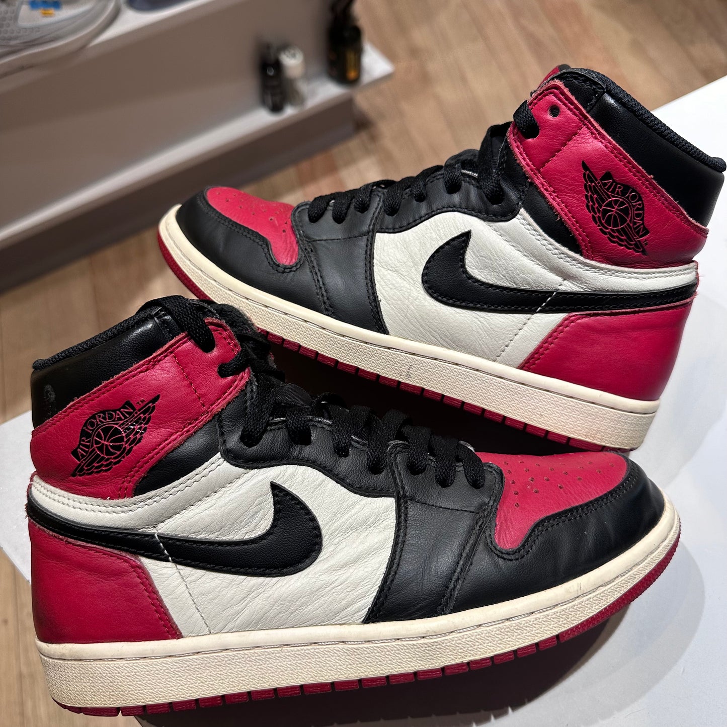 Jordan 1 Retro High Bred Toe Pre-owned US8